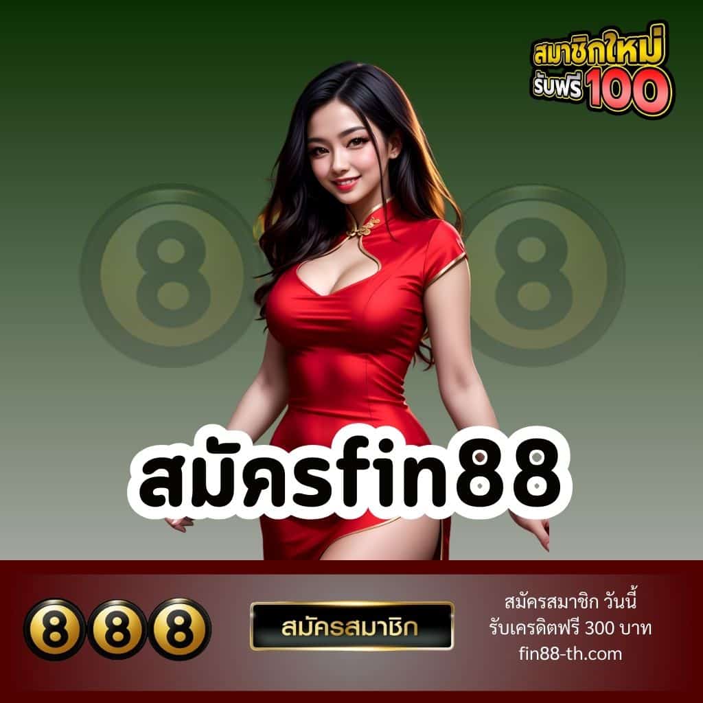 สมัครfin88